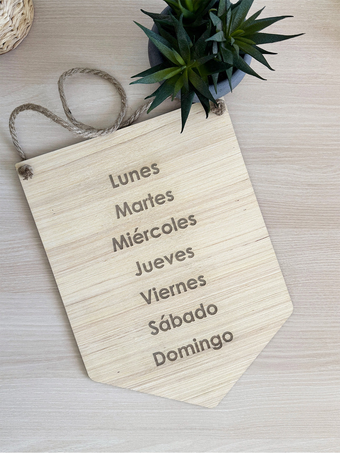 Banderín Días de la Semana