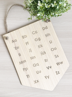 Banderín Abecedario — Mayúsculas y Minúsculas