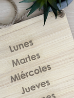 Banderín Días de la Semana