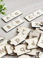 Dominó Abecedario — Mayúsculas y Minúsculas