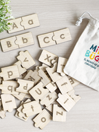 Dominó Abecedario — Mayúsculas y Minúsculas